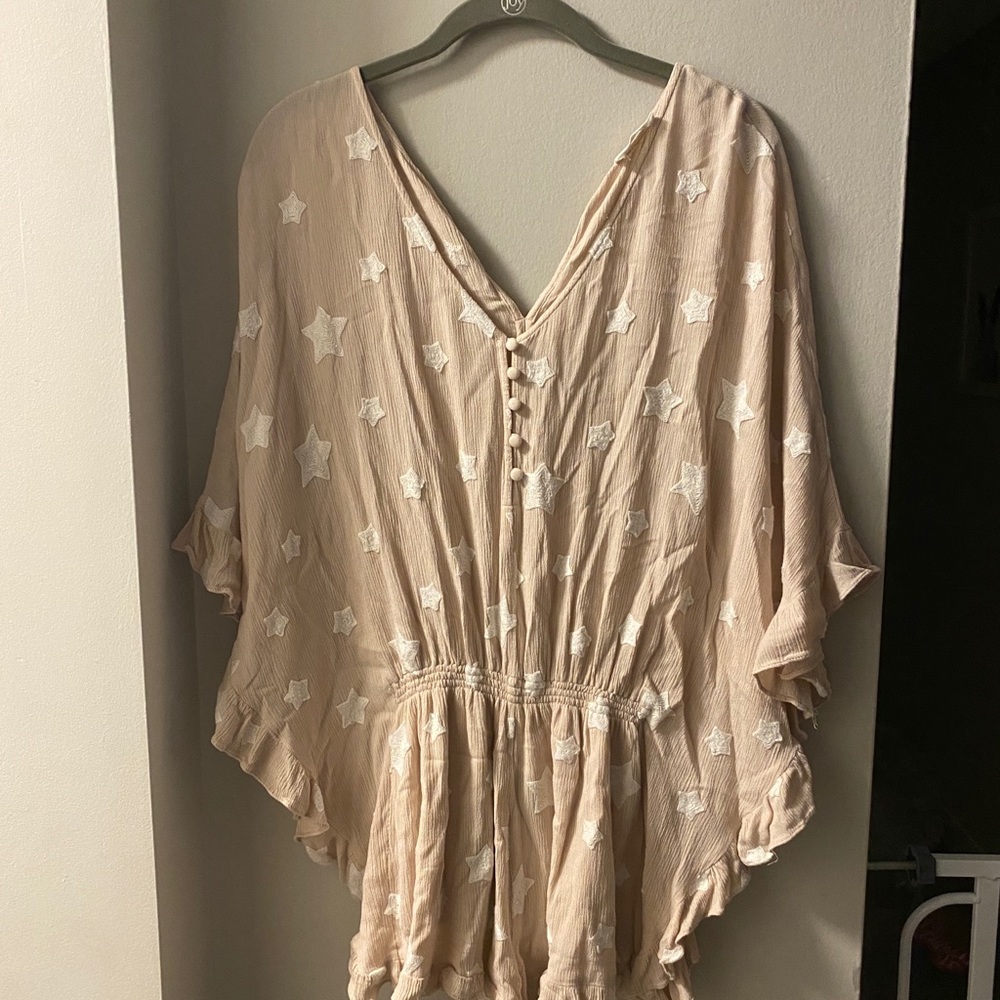 Romper with stars on it